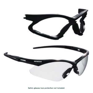 Nemesis Foam Gasket Attachable Eyewear Accessory, Black, 24/
