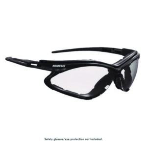 Nemesis Foam Gasket Attachable Eyewear Accessory, Black, 24/