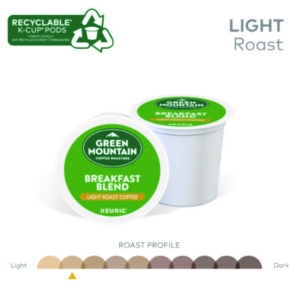 Breakfast Blend Coffee K-Cup Pods, 96/carton