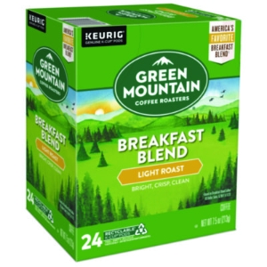 Breakfast Blend Coffee K-Cup Pods, 96/carton
