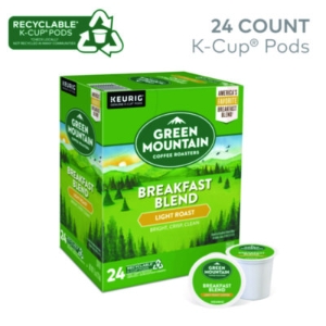 Breakfast Blend Coffee K-Cup Pods, 96/carton