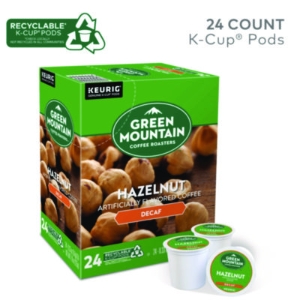 Hazelnut Decaf Coffee K-Cups, 24/box