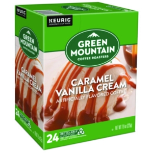 Caramel Vanilla Cream Coffee K-Cups, 24/box