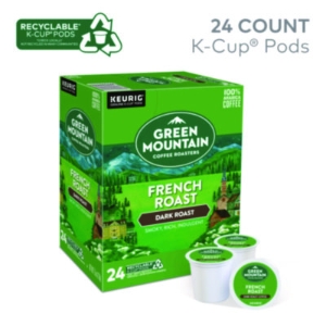 French Roast Coffee K-Cups, 96/carton
