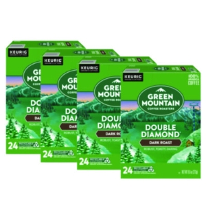 Double Black Diamond Extra Bold Coffee K-Cups, 96/carton