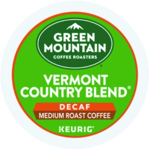 Vermont Country Blend Decaf Coffee K-Cups, 24/box