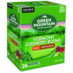 Vermont Country Blend Decaf Coffee K-Cups, 24/box