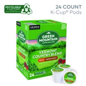 Vermont Country Blend Decaf Coffee K-Cups, 96/carton