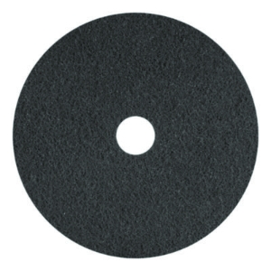 Titan Stripping Pad, 20" Diameter, Gray, 5/Carton