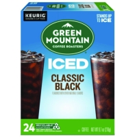 Classic Black Brew Over Ice Coffee K-Cups, 24/box