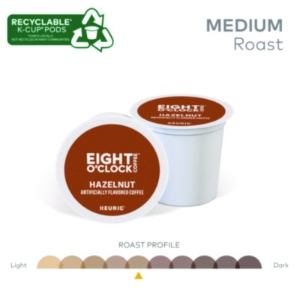Hazelnut Coffee K-Cups, 96/carton