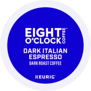 Dark Italian Espresso Coffee K-Cups, 24/Box