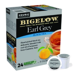 Earl Grey Tea K-Cup Pack, 24/box, 4 Box/carton