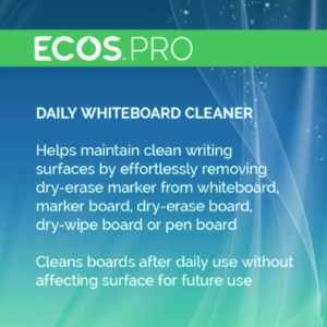 Daily Whiteboard Cleaner, Free and Clear, 32 oz Spray Bottle