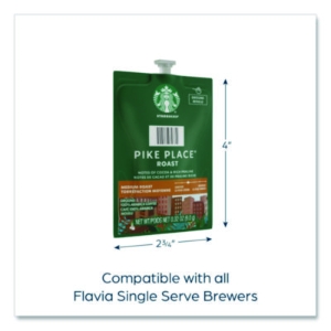 Starbucks Pike Place Roast Coffee Freshpack, 38/Carton
