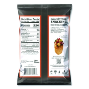 Tortilla Chips, Sweet Potato with Sea Salt, 1.5 oz., 24/Cart