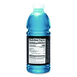 Gameplan Sports Drink, Mixed Berry, 20 oz Bottle, 24/Carton