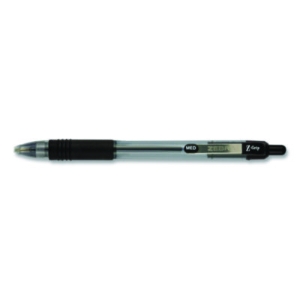 Z-Grip Ballpoint Pen, Retractable, Medium, 1 mm, Black Ink,