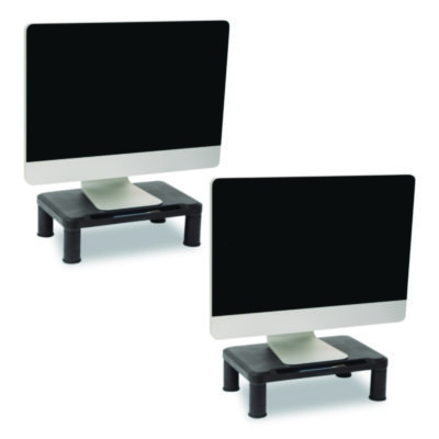 Quality Cleaning Supply - Adjustable Rectangular Monitor Stand, 14.5