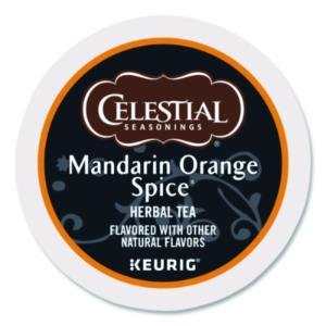 Mandarin Orange Spice Herb Tea, 0.13 oz K-Cups, 96/Carton