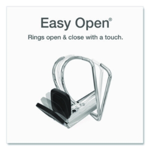 Premier Easy Open Clearvue Locking Slant-D Ring Binder, 3 Ri
