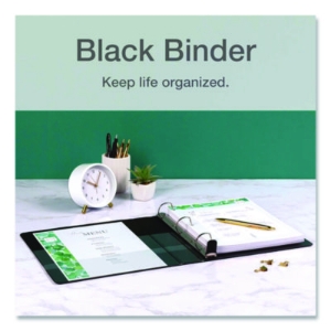 Premier Easy Open Clearvue Locking Slant-D Ring Binder, 3 Ri