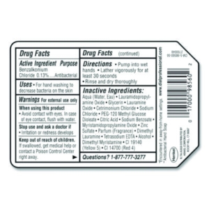 Antibacterial Gold Liquid Hand Soap Refill for Versa Dispens