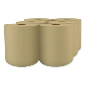 Select Roll Paper Towels, 1-Ply, 7.9" X 800 Ft, Natural, 6/c