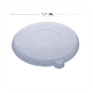 Worldview 100 Percent Recycled Content Lid, 7.93" Diameter x
