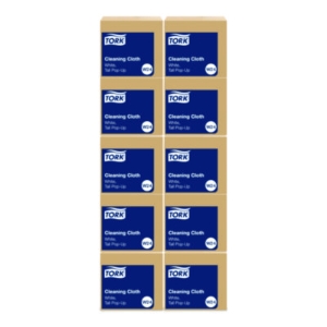 Cleaning Cloth, 8.46 X 16.13, White, 100 Wipes/box, 10 Boxes