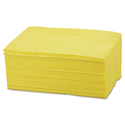 Masslinn Dust Cloths, 1-Ply, 24 x 40, Unscented, Yellow, 25/