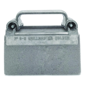 Griddle and Grill Cleaning Brick Holder, 6 x 4, Gray