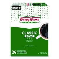 Classic Decaf Coffee K-Cups, Medium Roast, 24/box