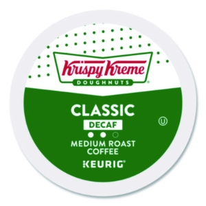 Classic Decaf Coffee K-Cups, Medium Roast, 24/box