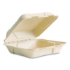 Nourish Molded Fiber Takeout Containers, Compostable, 9 x 9