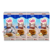 Plant-Based Oat Milk Liquid Creamers, Natural Vanilla, 0.38