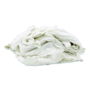 Knit Baby Diaper Rags, 2-Ply, 15 x 18, White, 25 lb/Carton