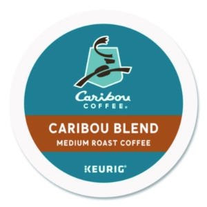 Caribou Blend Coffee K-Cups, 24/box