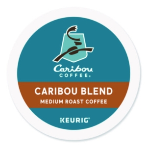 Caribou Blend Coffee K-Cups, 96/carton