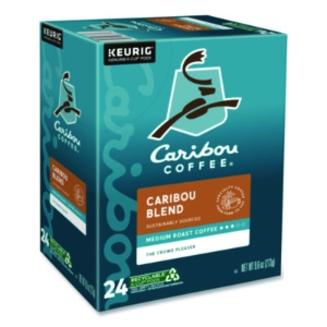 Caribou Blend Coffee K-Cups, 96/carton