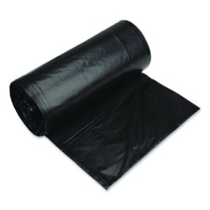 Eco Strong Can Liners, 60 gal, 1.35 mil, 38" x 58", Black, P