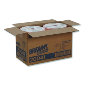 Medium-Duty Wiper Refill, 1-Ply, 10 x 13, Unscented, Orange,