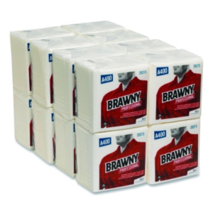 All Purpose Wipers, 13 x 13, White, 50/Pack, 16/Carton