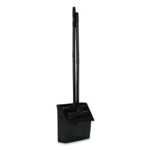 Duo-Pan Upright Dust Pan and Broom, 11.8 x 36, 24.5" Handle,