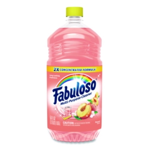 Multi-Use Cleaner, Peach Scent, 56 oz Bottle, 6/Carton