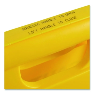 Wet Floor Sign (English/Spanish), 11 x 25 x 25, Yellow