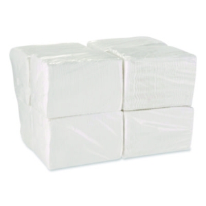 Acclaim 1/4 Fold Paper Dinner Napkins, White, 1-Ply, 16 x 16