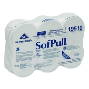 High Capacity Center-Pull Tissue, Septic Safe, 2-Ply, White,