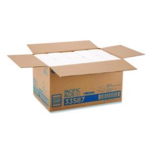 Pacific Blue Ultra Folded Recycled Paper Towels, 1-Ply, 10.2