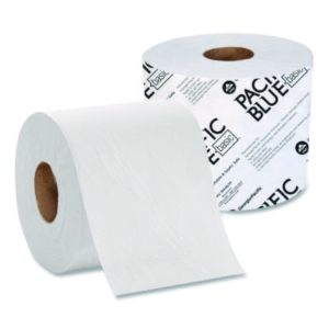 Pacific Blue Basic High-Capacity Bathroom Tissue, Septic Saf